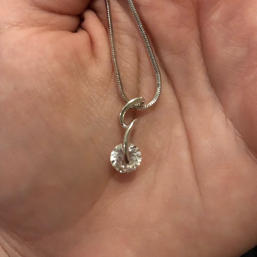 Swarovski Crystal Drop Necklace - image 6